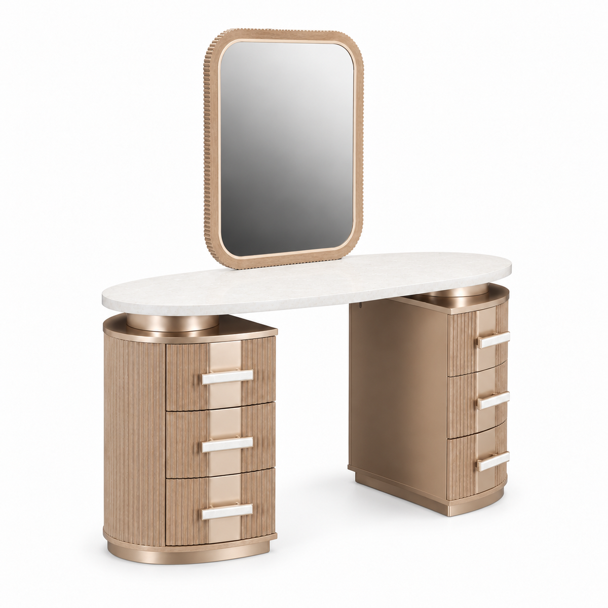 West Kensington Vanity Set — three-quarter view on a white background