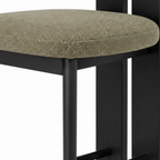 Westmere Noir Bar Stool 木纹细节图
