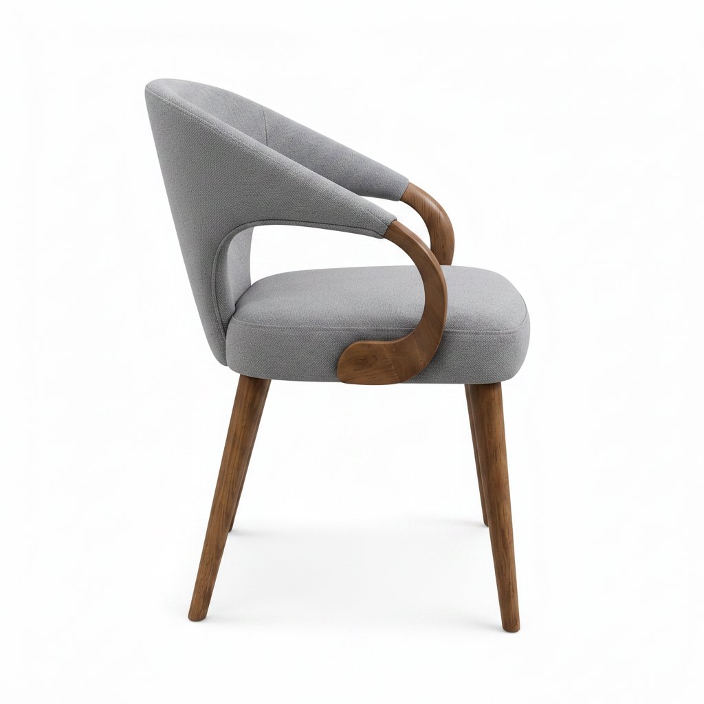 Xanthe Dining Chair - 左侧面