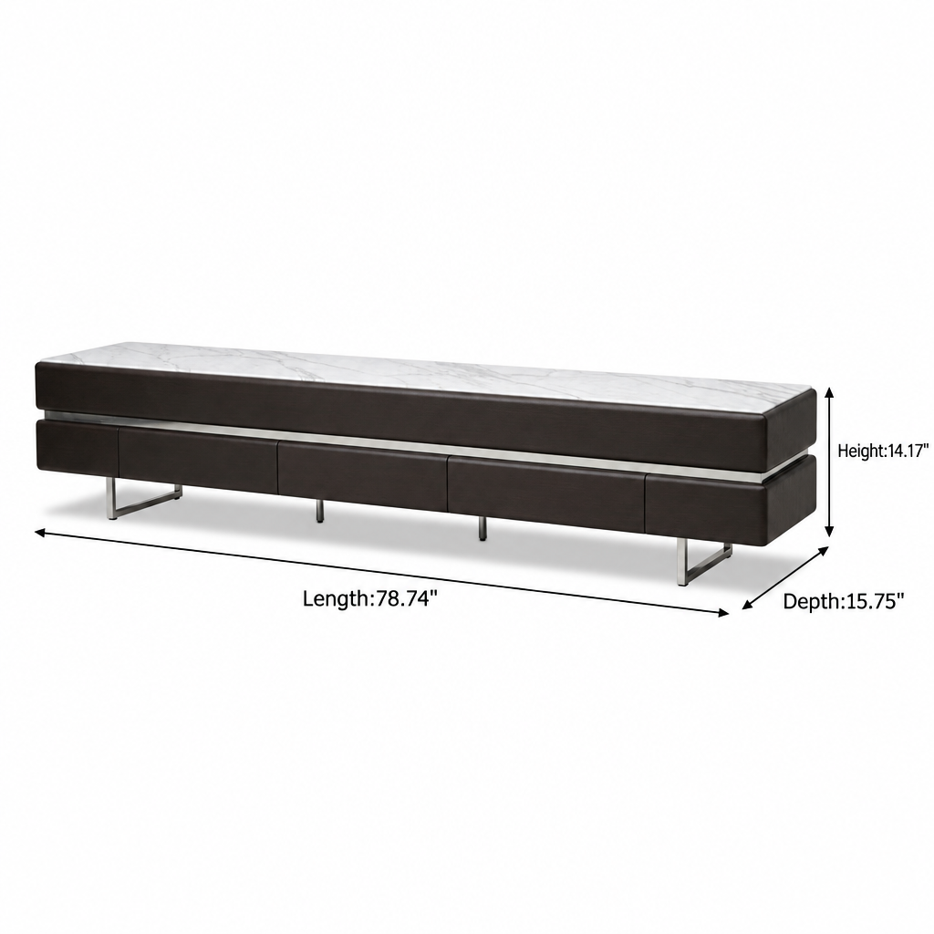 Xaverique TV Stand — dimensions