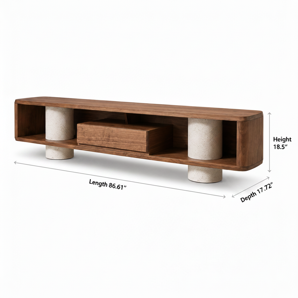 Xaviera Stone TV Stand 