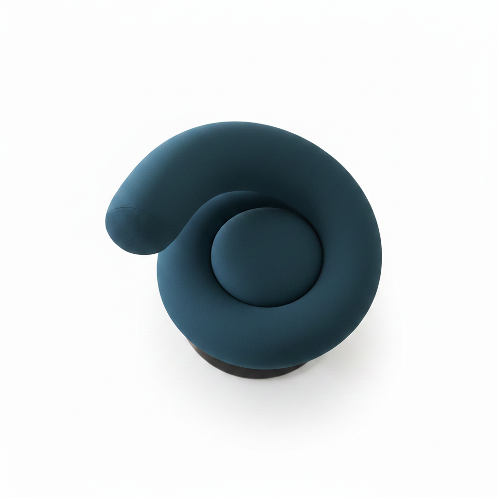 Xavonne Spring Accent Chair - Top Down