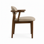 Xenia Dining Chair - 左侧面
