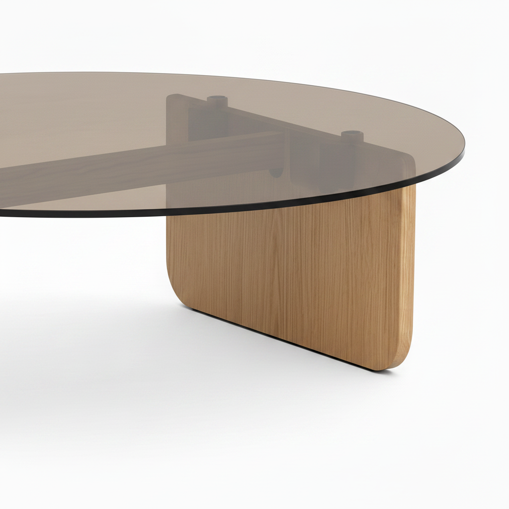 Ysolaro Coffee Table 木质底座细节，第二轮