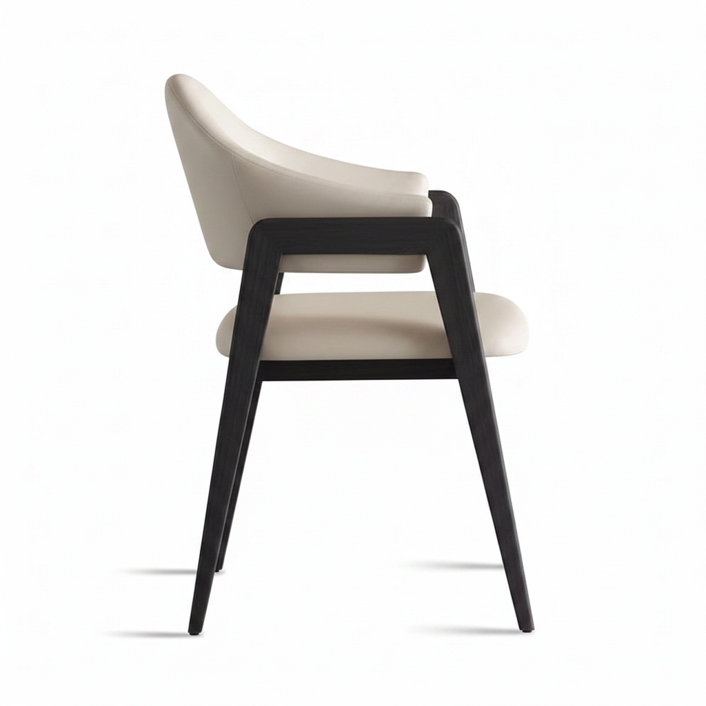 Yvette Dining Chair - 左侧面