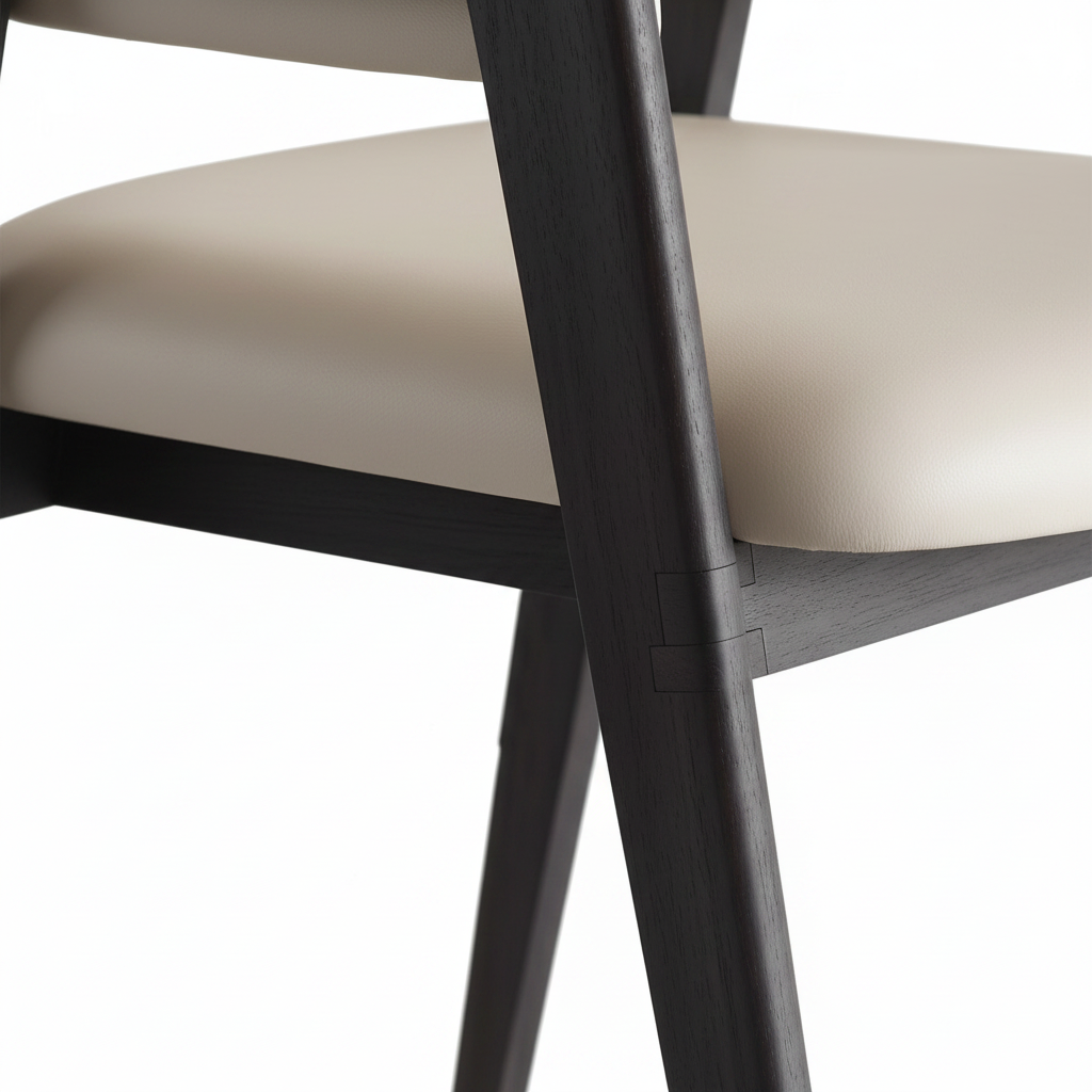 Yvette Dining Chair - 木框细节