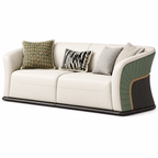Zevrane Sofa — complete view on a white background