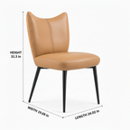 Zivelle Dining Chair dimension diagram