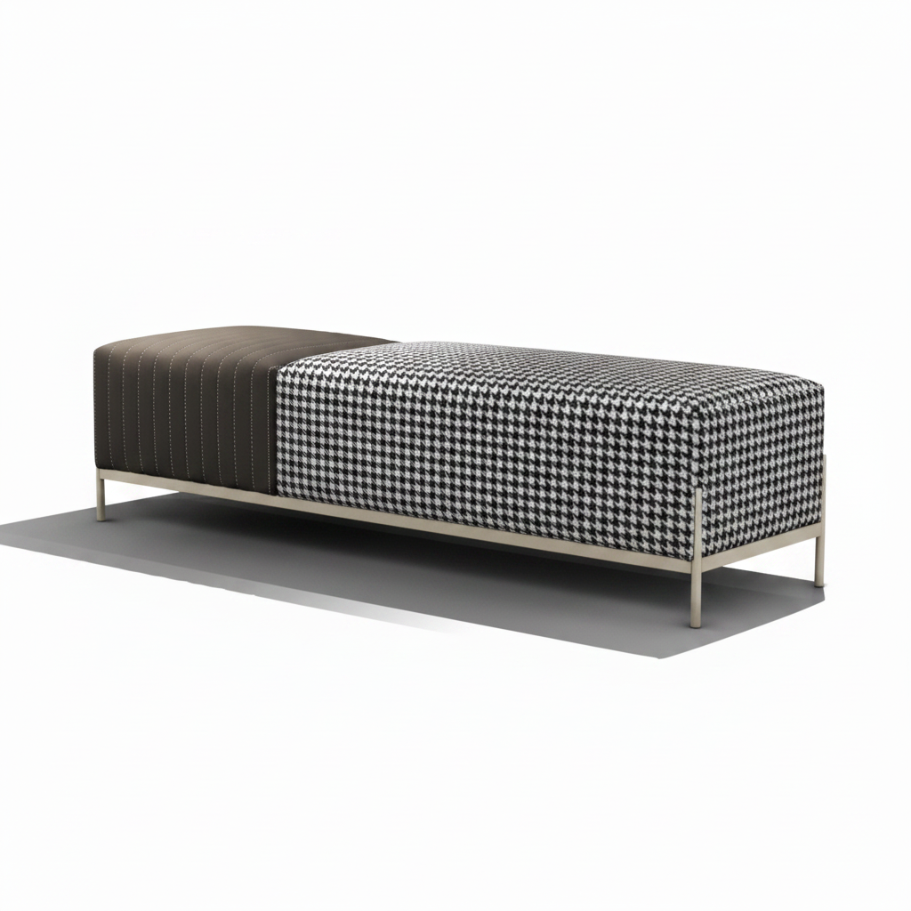 Zorenne Bench 右端明显朝前